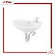 Wastafel Gantung Keramik / Wall Hung TOTO LW 246 JW/F Wastafel Gantung Keramik / Wall Hung TOTO LW 246 JW/F
