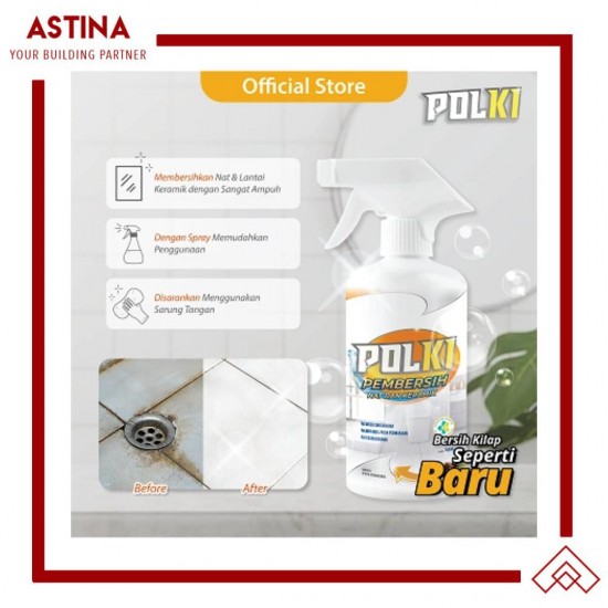 [PAKET POLKI COMBO] Polki Pembersih Kerak, Polki Pembersih Nat Keramik, Polki Pembersih Kulkas, Polki Kitchen Cleaner,  Polki Scrubby