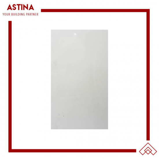 Keramik Dinding Mulia Glossy White 25x40 cm
