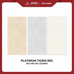 Keramik Lantai Platinum Tigris Rec 30x60 cm Glossy