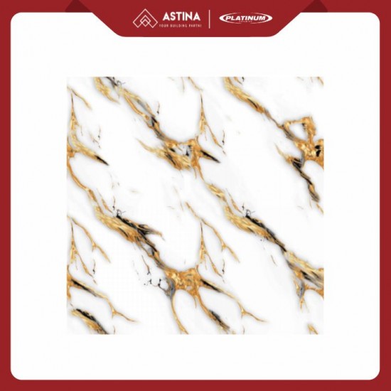 Keramik Platinum Louis Gold REC 50X50 CM Glossy