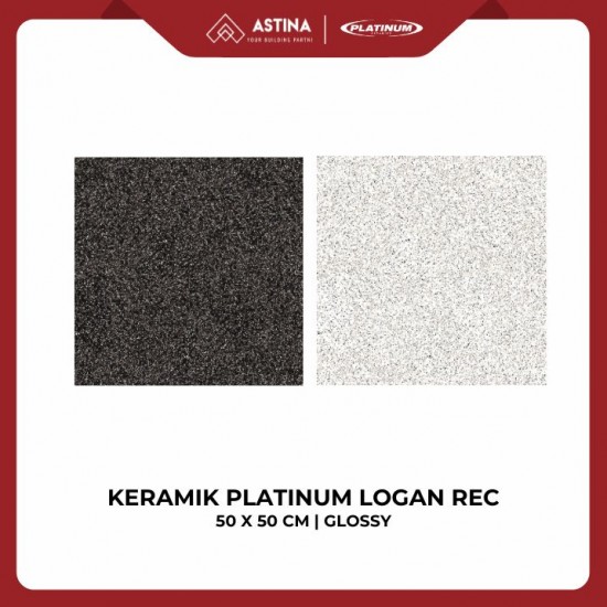 Keramik Platinum Logan Rec 50x50 cm Glossy