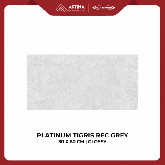 Keramik Lantai Platinum Tigris Rec 30x60 cm Glossy