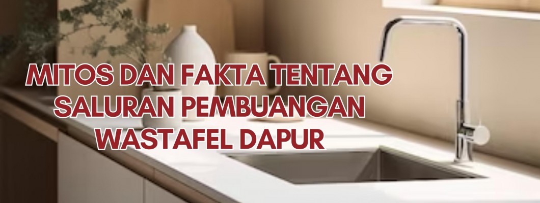 Mitos dan Fakta Tentang Saluran Pembuangan Wastafel Dapur Mitos dan Fakta Tentang Saluran Pembuangan Wastafel Dapur