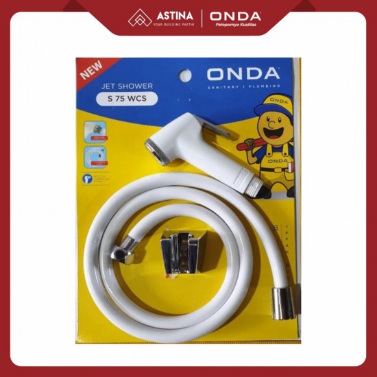 Toilet Shower / Jet Shower ONDA S75 WCS White Toilet Shower / Jet Shower ONDA S75 WCS White