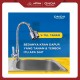 ONDA V-TUL Kran Dinding Flexibel Stainless 1/2 ONDA V-TUL Kran Dinding Flexibel Stainless 1/2