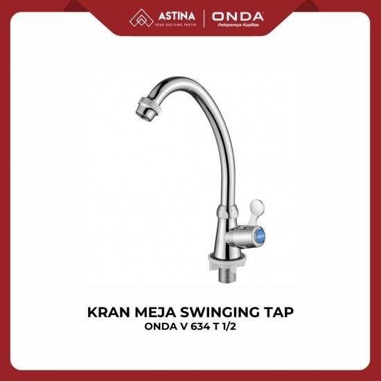 Kran Meja ONDA V634T Swinging Tap 1/2 Kran Meja ONDA V634T Swinging Tap 1/2