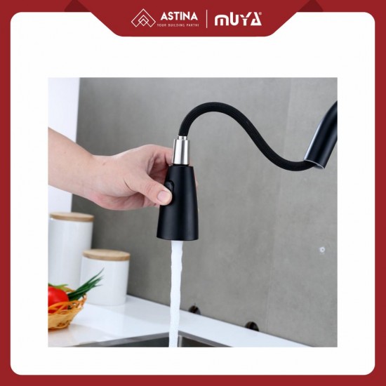 Kran Wastafel/Washbak Muya S1008H Hitam Hot/Cold Kran Wastafel/Washbak Muya S1008H Hitam Hot/Cold