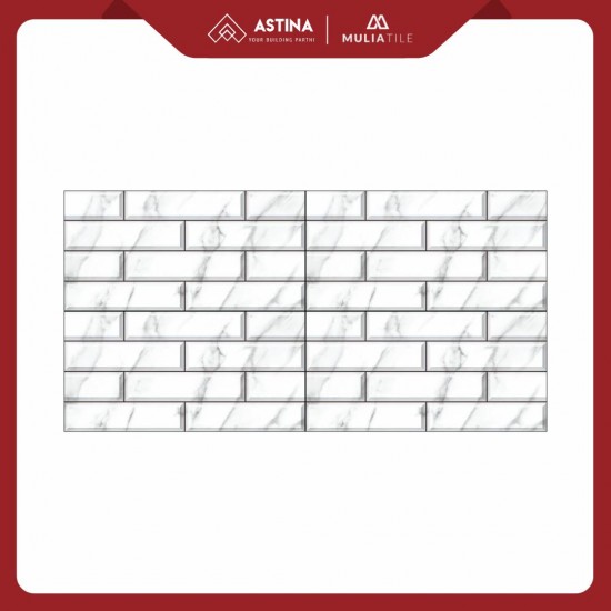 Keramik Dinding Mulia Decora Bianco 30x60 cm Keramik Dinding Mulia Decora Bianco 30x60 cm