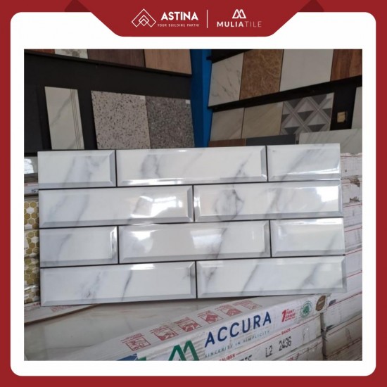 Keramik Dinding Mulia Decora Bianco 30x60 cm Keramik Dinding Mulia Decora Bianco 30x60 cm