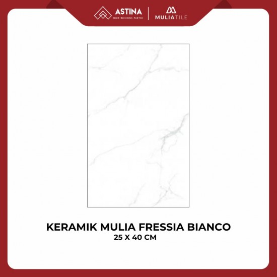 Keramik Dinding Mulia Fressia Bianco 25x40 cm Keramik Dinding Mulia Fressia Bianco 25x40 cm