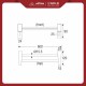 Rak Tempat Handuk Stainless Steel Double Kait SAN-EI PWN532 / Double Towel Holder Rak Tempat Handuk Stainless Steel Double Kait SAN-EI PWN532 / Double Towel Holder