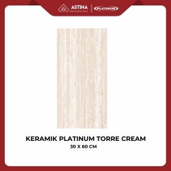 Keramik Dinding Platinum Torre Cream REC 30x60 cm