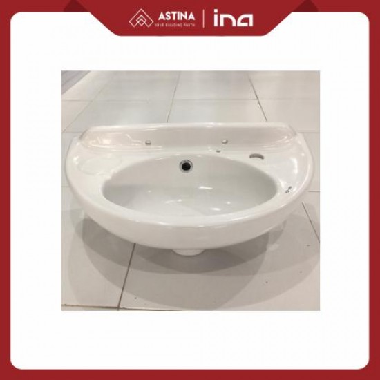 Wastafel Gantung Keramik / Wall Hung INA L10AG White Wastafel Gantung Keramik / Wall Hung INA L10AG White