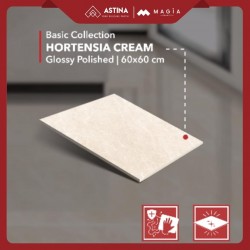Granit MAGIA Hortensia Cream Glossy 60x60 cm