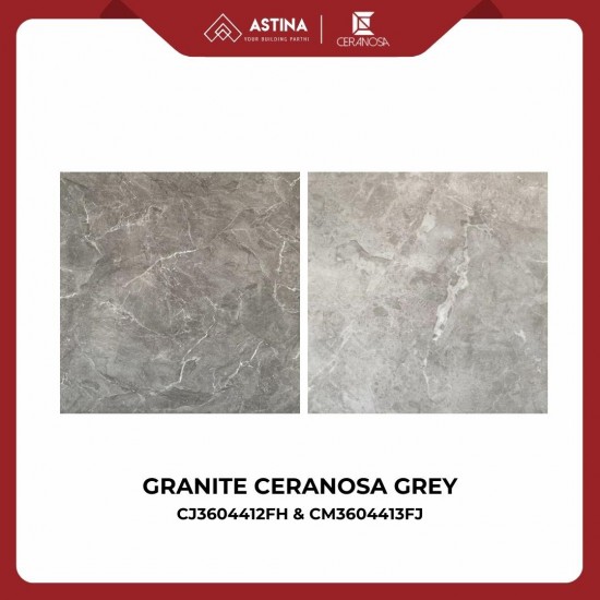 Granite CERANOSA CJ3604412FH & CM3604413FJ Grey 60x60 Glossy Granite CERANOSA CJ3604412FH & CM3604413FJ Grey 60x60 Glossy