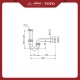P - TRAP FOR LAVOTORY TOTO THX1A - 3N P - TRAP FOR LAVOTORY TOTO THX1A - 3N