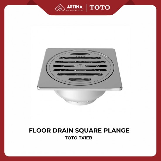 Floor Drain Kotak / Saringan Got TOTO TX1EB Square Plange Floor Drain Kotak / Saringan Got TOTO TX1EB Square Plange