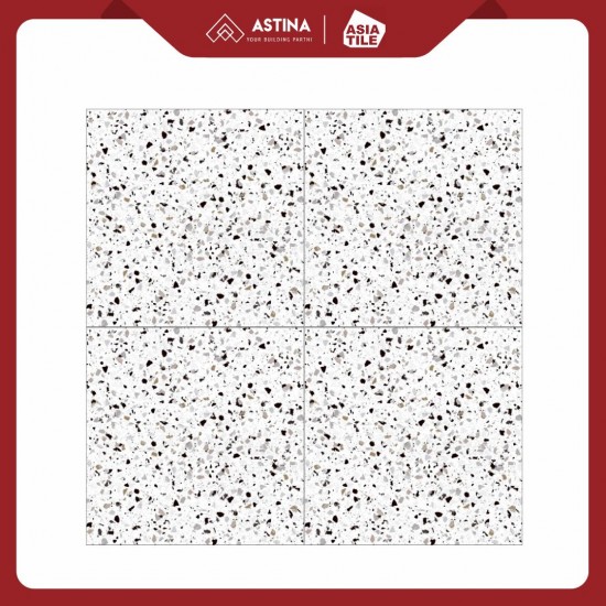 Keramik Lantai Asia Florence White 50x50 cm / Keramik Motif Terazzo Keramik Lantai Asia Florence White 50x50 cm / Keramik Motif Terazzo