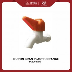 Kran Plastik Dupon Orange P6300 P2 1/2