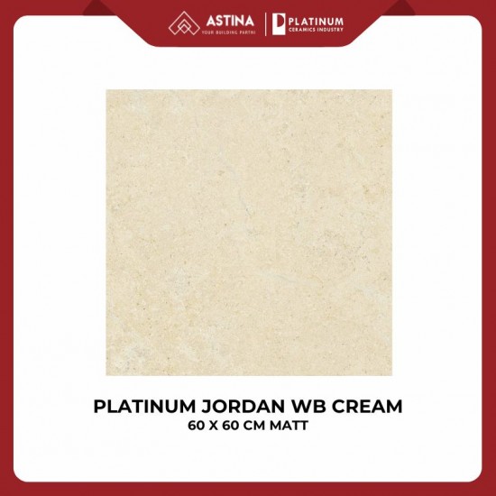 Keramik PLATINUM Jordan Cream Matt WB Rec 60 x 60 CM