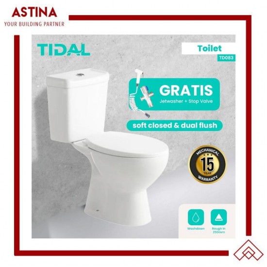 [PROMO HEMAT] Kloset Duduk Tidal TD 130