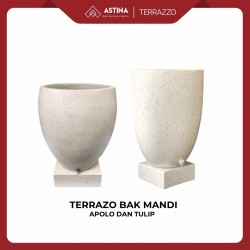 BAK MANDI TERRAZO APOLO (KECIL) DAN TULIP (BESAR)