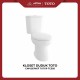 Kloset Duduk TOTO CW420JW/F Tutup TC505 Jarak As 50cm Kloset Duduk TOTO CW420JW/F Tutup TC505 Jarak As 50cm