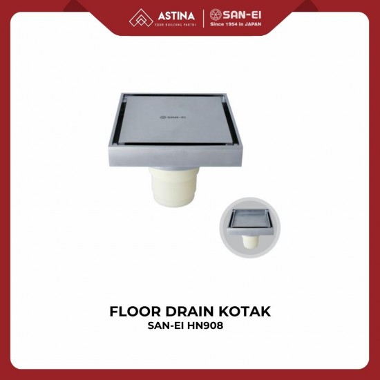 Floor Drain Kotak / Saringan Got SAN-EI HN908 Square Floor Drain Kotak / Saringan Got SAN-EI HN908 Square