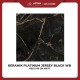 Keramik Lantai Platinum Jersey Black WB 60x60 cm Matt Keramik Lantai Platinum Jersey Black WB 60x60 cm Matt