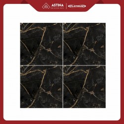 Keramik Lantai Platinum Jersey Black WB 60x60 cm Matt