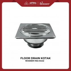 Floor Drain Kotak / Saringan Got WASSER HSA 6442 Square