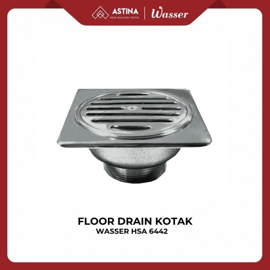 Floor Drain Kotak / Saringan Got WASSER HSA 6442 Square Floor Drain Kotak / Saringan Got WASSER HSA 6442 Square