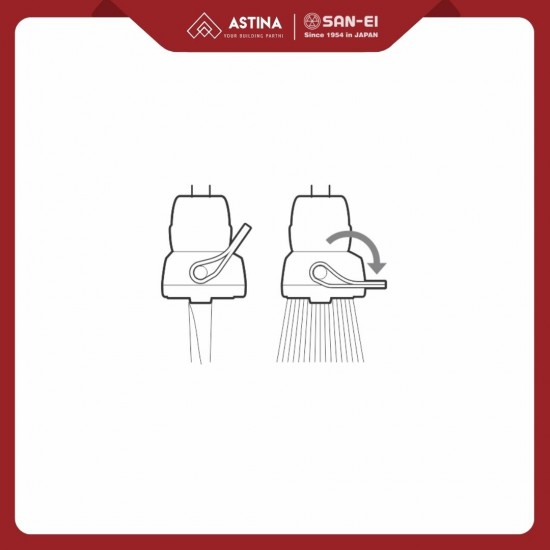 Kran Dinding / Kran Bak Cuci Piring SAN-EI PA 59 JSX-PM With Filter Air (Blister) Kran Dinding / Kran Bak Cuci Piring SAN-EI PA 59 JSX-PM With Filter Air (Blister)