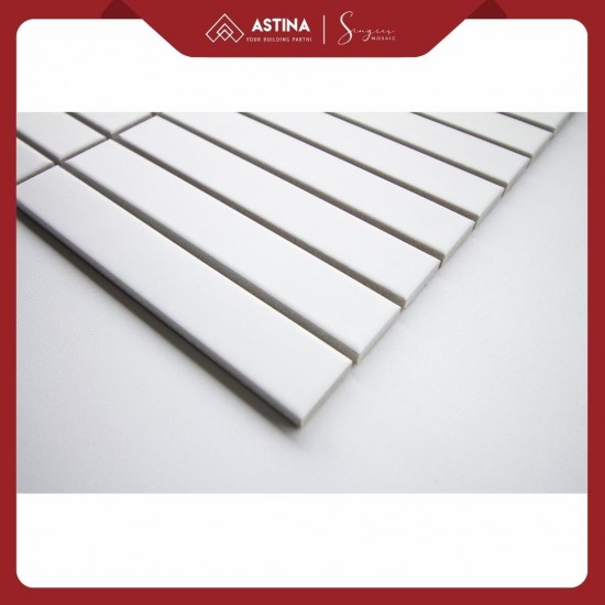 SINGRES Mosaic Interior Long Strip White SINGRES Mosaic Interior Long Strip White