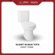 Kloset Duduk TOTO CW427+TC505S Kloset Duduk TOTO CW427+TC505S