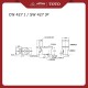 Kloset Duduk TOTO CW427+TC505S Kloset Duduk TOTO CW427+TC505S
