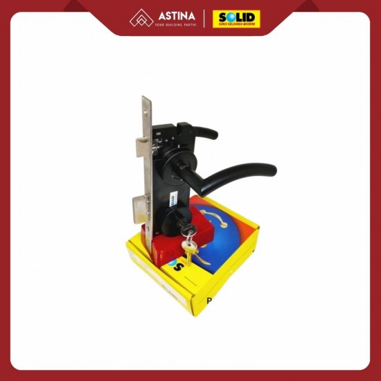 SOLID Handel Lever HRE 61.44 Black / Handel Pintu Solid Hitam SOLID Handel Lever HRE 61.44 Black / Handel Pintu Solid Hitam
