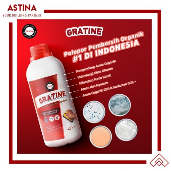 FASON GRATINE Pembersih Kerak dan Karat 400 ml