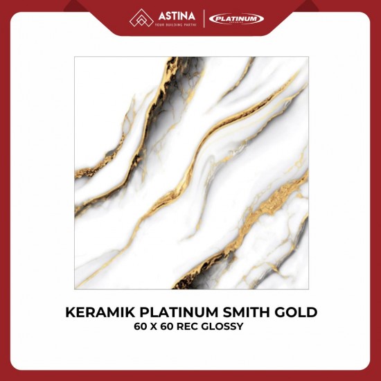 Keramik Lantai Platinum Smith Gold Rec 60x60 Glossy Keramik Lantai Platinum Smith Gold Rec 60x60 Glossy
