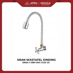 Kran Dinding / Kran Wastafel Cuci Piring Onda V 689 GWC Flexible 1/2