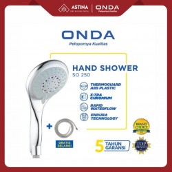 Hand Shower Stainless Steel ONDA SO 250
