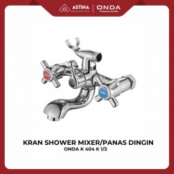 Kran Shower Onda Mixer / Panas Dingin K 404 K 1/2