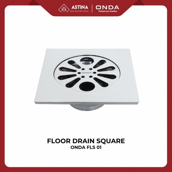Floor Drain Kotak / Saringan Got ONDA FLS 01 Square Floor Drain Kotak / Saringan Got ONDA FLS 01 Square
