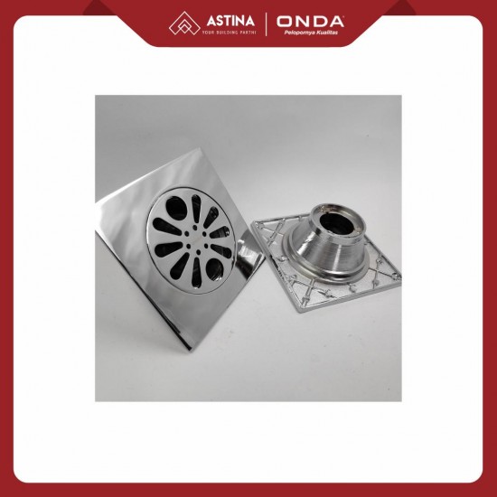 Floor Drain Kotak / Saringan Got ONDA FLS 01 Square Floor Drain Kotak / Saringan Got ONDA FLS 01 Square