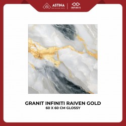 Granite Infiniti Raiven Gold 60x60 Glossy