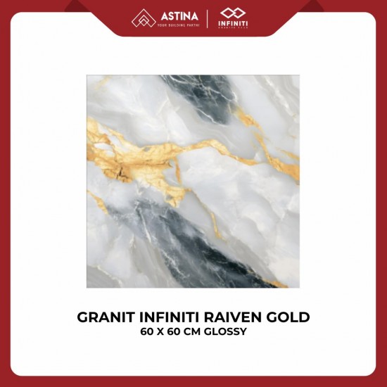 Granite Infiniti Raiven Gold 60x60 Glossy Granite Infiniti Raiven Gold 60x60 Glossy