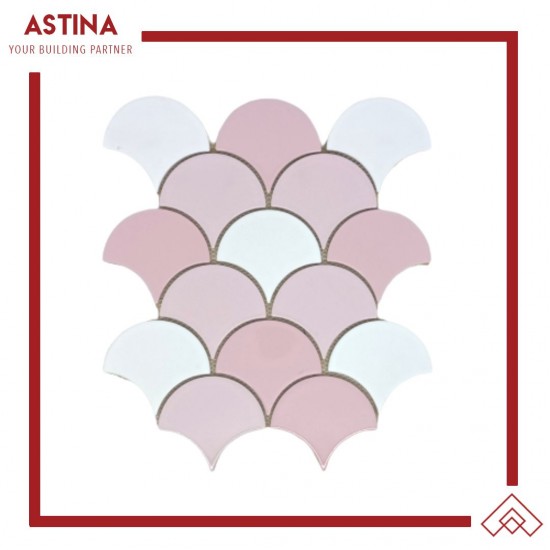 Mosaic Tiles Interior Fish Scale 30x33cm Mosaic Tiles Interior Fish Scale 30x33cm