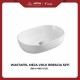 Wastafel Meja Volk Brescia 5271 Putih Glossy (590 x 400 x 135) Wastafel Meja Volk Brescia 5271 Putih Glossy (590 x 400 x 135)