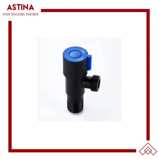AJS Stop Kran Single Black/Hitam On Off KD 025 AJS Stop Kran Single Black/Hitam On Off KD 025